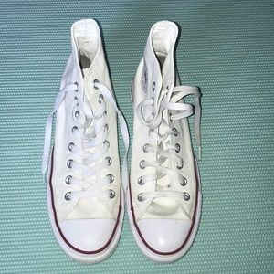 White high top converse